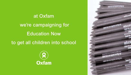 Carol Byrne - Oxfam Re-Brand